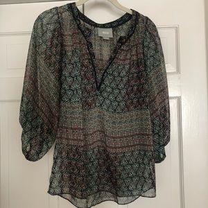 Maeve Printed Blouse